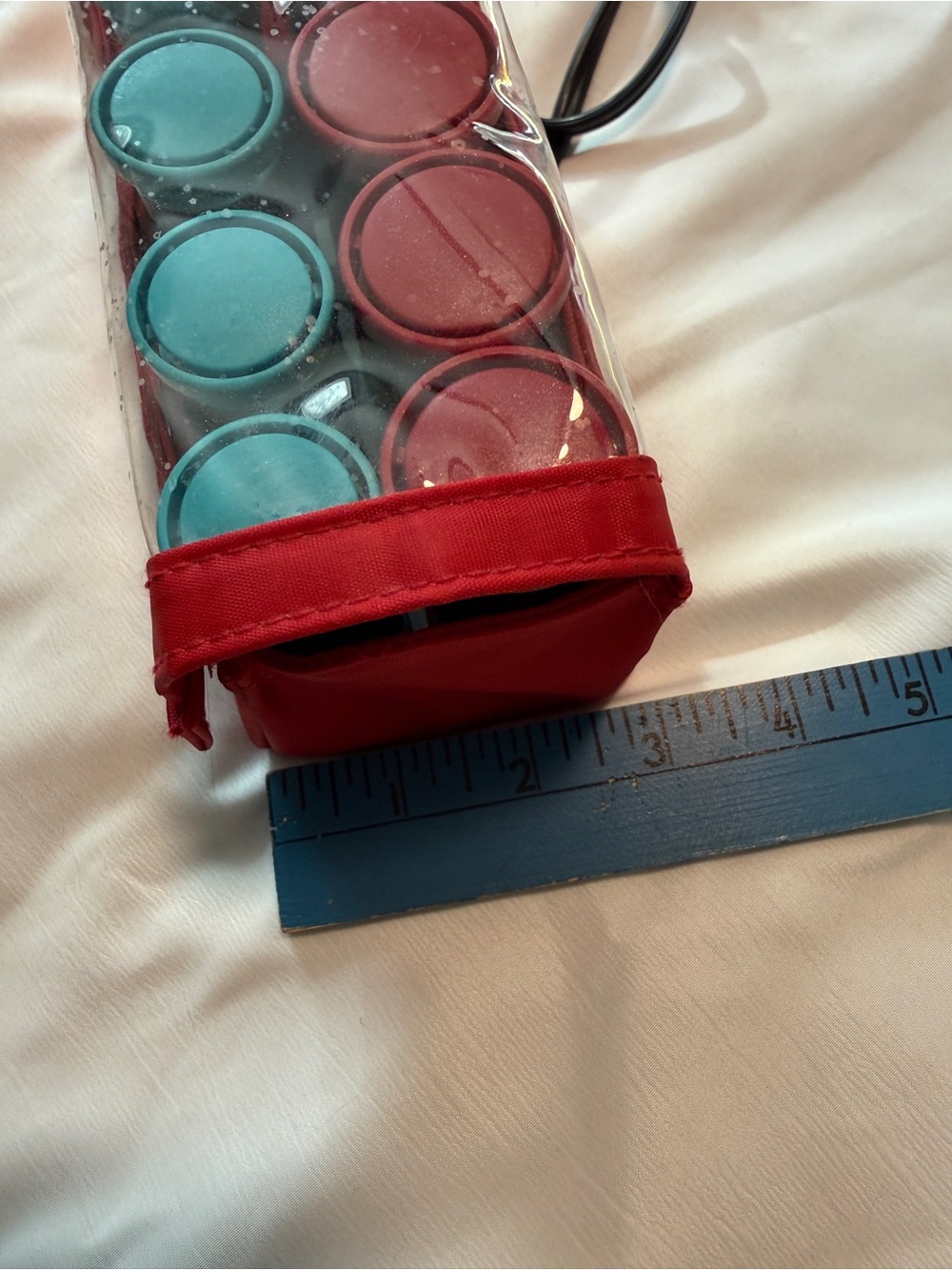 Vintage Remington All That! 10 Hot Rollers Tested Working Red Travel Case travel - Picture 7 of 7